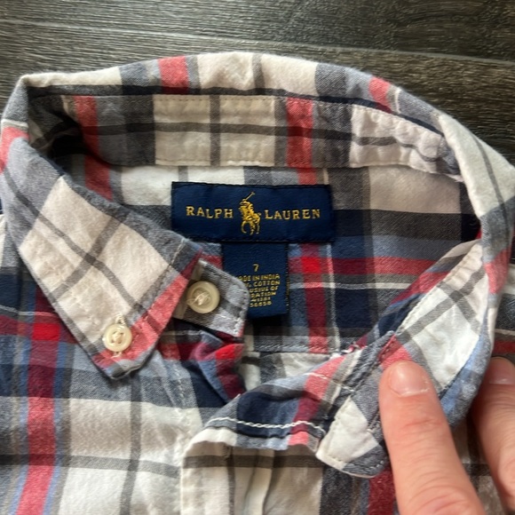 🔷3/$18🔷 Ralph Lauren button down - Picture 5 of 8